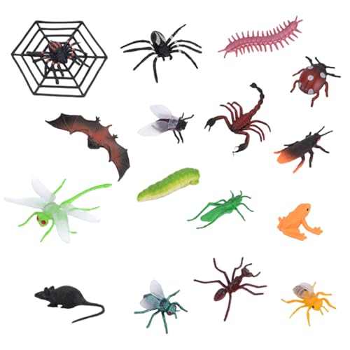 Tierfiguren, realistisches Insektenspielzeug aus Kunststoff für wissenschaftliche Projekte und Tortenaufsätze, praktisches, frühpädagogisches Insektenspielzeug für Kleinkinder im Alter von 3, 4 u Tierfiguren, realistisches Insektenspielzeug aus Kunststoff für wissenschaftliche Projekte und Tortenaufsätze, praktisches, frühpädagogisches Insektenspielzeug für Kleinkinder im Alter von 3, 4 u von MOUNTTU