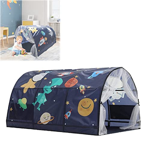 Kinder-Spielzelte, Spielhaus, Bettzelt, Kinder-Tunnel, Indoor/Outdoor, Campingzelt für Jungen und Mädchen, tragbare Traumbett-Zelte für Schlafzimmer-Dekor, 140 x 100 x 80 cm Kinder-Spielzelte, Spielhaus, Bettzelt, Kinder-Tunnel, Indoor/Outdoor, Campingzelt für Jungen und Mädchen, tragbare Traumbett-Zelte für Schlafzimmer-Dekor, 140 x 100 x 80 cm von MOVKZACV