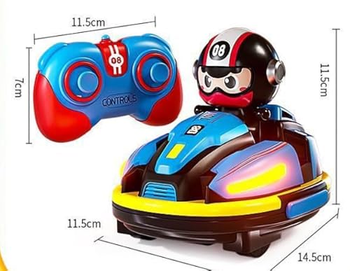 Ferngesteuertes Auto Spielzeug für Zwei Gegeneinander, 2 Stück RC Drift Autoscooter mit Kollisionsfunktion und Katapult-Spray, Soundeffekte und Musikalisches Licht, Familien Partyspiel, für ab 3 Jahre Ferngesteuertes Auto Spielzeug für Zwei Gegeneinander, 2 Stück RC Drift Autoscooter mit Kollisionsfunktion und Katapult-Spray, Soundeffekte und Musikalisches Licht, Familien Partyspiel, für ab 3 Jahre von MOXTOYU