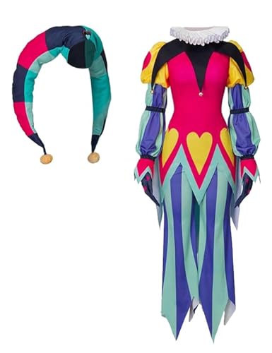 MOYGOR Hazbin Hotelkostüm Fizzarolli Cosplay Kostüm mit Mehreren Größen Polyester Halloween Karneval Anzug für Unisex Erwachsene von MOYGOR