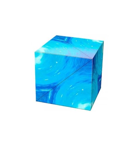 MoYu Magnetischer Faltbarer Zappelwürfel - Blau von MOYU