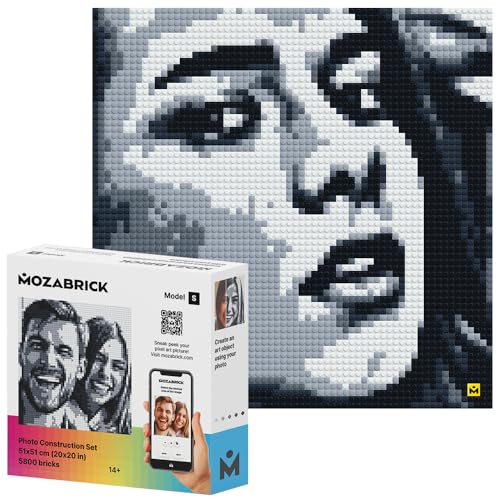 MOZABRICK Set S- Klemmbaustein Mosaik Foto Bausatz, personalisiertes Geschenk, Benutzerdefiniert, Bild Baukasten, Bauset, Pixel Art Kunst Steckbaustein Gemälde MOZABRICK Set S- Klemmbaustein Mosaik Foto Bausatz, personalisiertes Geschenk, Benutzerdefiniert, Bild Baukasten, Bauset, Pixel Art Kunst Steckbaustein Gemälde von MOZABRICK