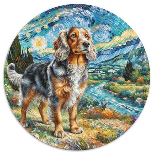 havanesisch Rundes 1000 Puzzle Puzzle Rundes Puzzle Haustier Hund Pädagogisches Für Erwachsene Kinder Schwieriges Großes 1000pcs (67.5x67.5cm) von MPASHJHCV