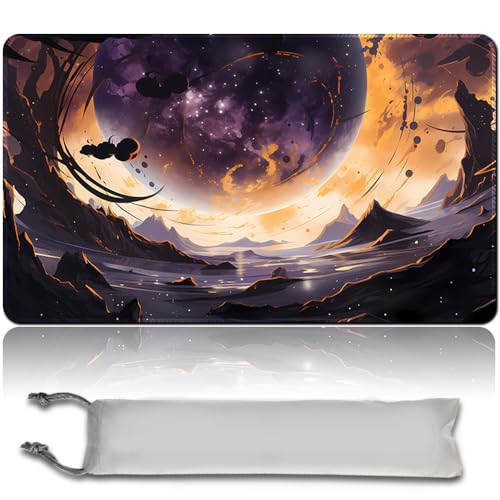 Brettspiel MTG Spielmatten + Kostenlose Wasserdichte Bag,Stitched Edges,Smooth Rubber Surface,MTG PlayMat with Zone Sammelkarten & Zubehör (An Original MTG Playmat) (No Zone-MTG (21), No Zone) von MPLR BOARD GAME