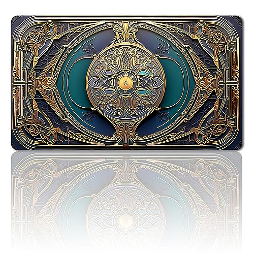 MPLR BOARD GAME Brettspiel MTG Spielmatten+Kostenlose wasserdichte Bag,Stitched Edges,Smooth Rubber Surface,MTG PlayMat with Zones(An Original MTG Playmat) (No Zone) von MPLR BOARD GAME