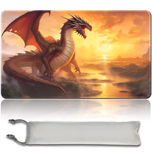 MPLR BOARD GAME Brettspiel MTG Spielmatten+Kostenlose wasserdichte Bag,Stitched Edges,Smooth Rubber Surface,MTG PlayMat with Zones(An Original All is Dust Playmat) (MTG (13) - NO Zone) von MPLR BOARD GAME