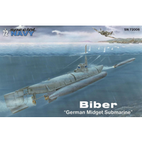MPM 100-SN72006 1:72 Ein-Mann-U-Boot Biber"German Midget Submarine" WWII MPM 100-SN72006 1:72 Ein-Mann-U-Boot Biber"German Midget Submarine" WWII von MPM Production