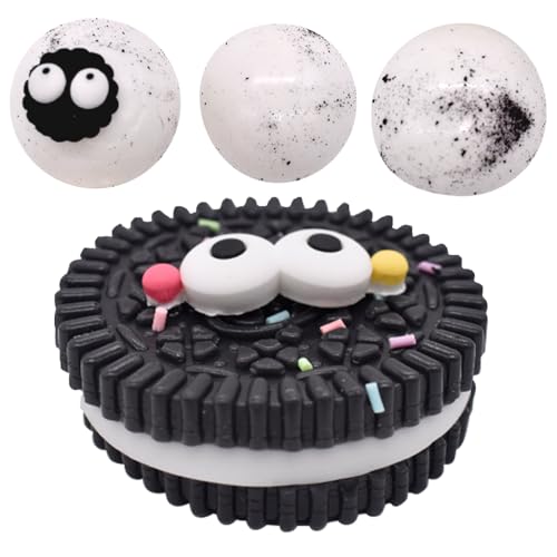 4 Stück Keks Stressabbauspielzeug, Ultraweiches Dekompressions Entlüftungsspielzeug,Keks Stressabbau Spielzeug, Cookie Stress Relief Toy für Angst, OCD Angst abbauen und Beruhigung von MPQDFG