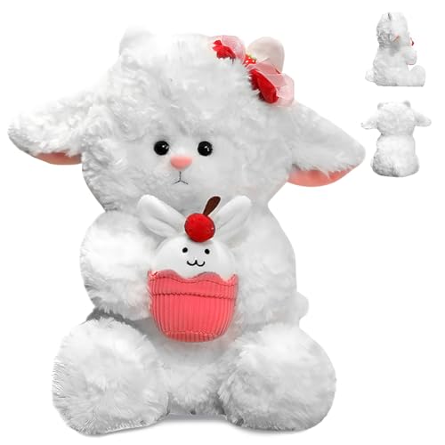 25CM Schaf Kuscheltier, Entzückender Happy Birthday TeddySchafe, TeddySchafe für besondere Anlässe, Kuscheliges Plüschtier für Mädchen Jungen Kinder Partei Weihnachten Geburtstag 25CM Schaf Kuscheltier, Entzückender Happy Birthday TeddySchafe, TeddySchafe für besondere Anlässe, Kuscheliges Plüschtier für Mädchen Jungen Kinder Partei Weihnachten Geburtstag von MPQDFG