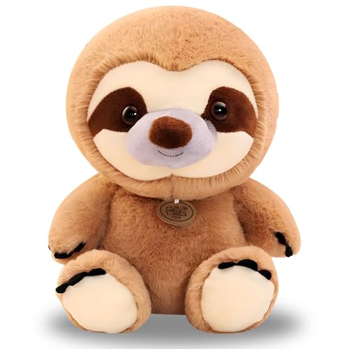 MPQDFG Super Soft Plush Plüsch, Panda Thema, Mini Größe, mit personalisierbarer ID Karte, Steht alleine, 25x15x12 cm, Black (Laurel) von MPQDFG