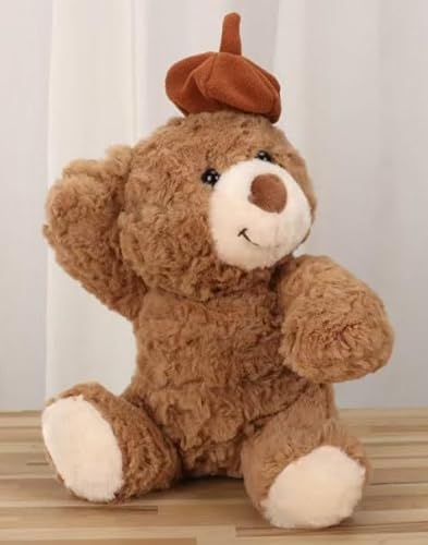 MPQDFG Teddybär, 30CM Plüsch-Bär, Teddybären Rose Stofftier Spielzeug Dekozimmer Kissen, Happy Birthday, Kuscheliges Plüschtier Kleiner Braunbär für Mama, Kinder Mädchen, Valentinstag (Kastanienbär) MPQDFG Teddybär, 30CM Plüsch-Bär, Teddybären Rose Stofftier Spielzeug Dekozimmer Kissen, Happy Birthday, Kuscheliges Plüschtier Kleiner Braunbär für Mama, Kinder Mädchen, Valentinstag (Kastanienbär) von MPQDFG