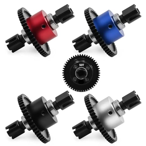 Kompatibel mit 1/8 Kraton Big Rock Moj-ave EB ARA310991 50T Center Diff W221 RC Autoteil(Blauw) von MQAIBENG