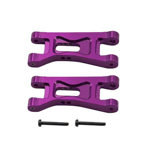 MQAIBENG Aluminium-Front-Querlenker for Lo-SI Mic-ro Upgrades Teile 1/24 Zubehör Rc Auto 2WD Buggy RT-R LOS00007 Ersatz(Purple) von MQAIBENG