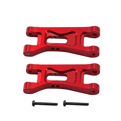 MQAIBENG Aluminium-Front-Querlenker for Lo-SI Mic-ro Upgrades Teile 1/24 Zubehör Rc Auto 2WD Buggy RT-R LOS00007 Ersatz(Rood) von MQAIBENG