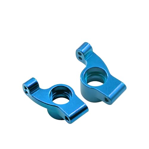 MQAIBENG Hinterradnaben Metall Aluminium for Lo-SI Mi-cro b Upgrades Teile 1/24 Zubehör Rc Auto 2WD Buggy RT-R LOS00007 Ersatz(Blauw) von MQAIBENG