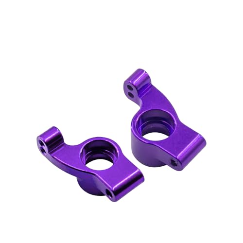 MQAIBENG Hinterradnaben Metall Aluminium for Lo-SI Mi-cro b Upgrades Teile 1/24 Zubehör Rc Auto 2WD Buggy RT-R LOS00007 Ersatz(Purple) von MQAIBENG