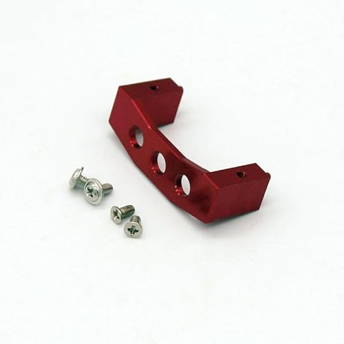 MQAIBENG Lenkgetriebe-Sitz für Wltoys 144001 144010 144016 144018 124016 124017 124018 124019 RC Car Upgrade Teile (Rot) von MQAIBENG
