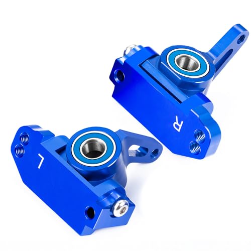 MQAIBENG for 2 Stück Metall-Vorderachsblöcke, Achsschenkel-Kit, Lager for SLA-sh 2WD Short Course Truck 1/10 RC-Auto-Upgrades Teil(1Set) von MQAIBENG
