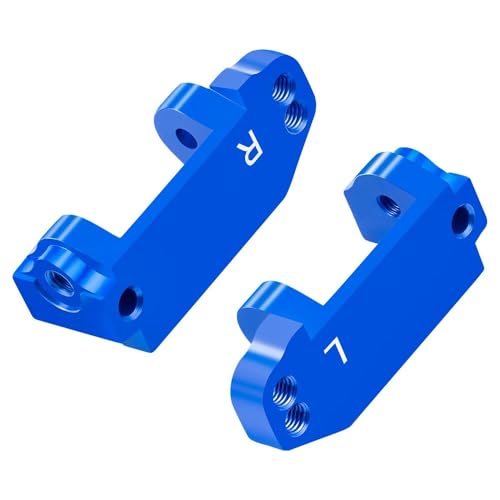 MQAIBENG for 2 Stück Metall-Vorderachsblöcke, Achsschenkel-Kit, Lager for SLA-sh 2WD Short Course Truck 1/10 RC-Auto-Upgrades Teil(C Base) von MQAIBENG
