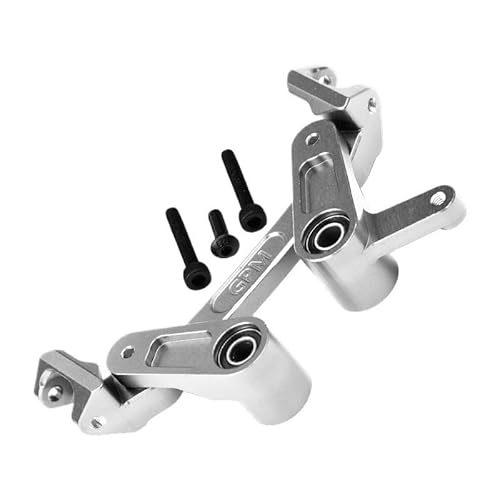 for 7075 Legierung Front Steering Assembly for 1/8 Mo-jave 4S BLX Wüste LKW ARR-MA(Silver) von MQAIBENG