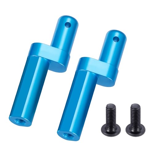 for Metall Blau Batterie Befestigungs Platte/Batterie Post for 1/10 RC Auto TAM-IYA TT02 Upgrade Teile(Blauw) von MQAIBENG
