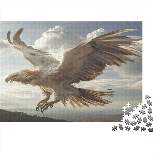 Adler 1000 Stück Puzzles Für Erwachsene Teenager Stress Abbauen Familien-Puzzlespiel 1000-teiliges Puzzle Kinder Lernspiel Spielzeug Geschenk Puzzel 1000pcs (75x50cm) von MQBDEUAOP