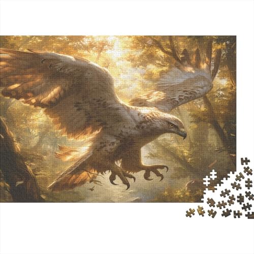 Adler Puzzle 1000 Teile Puzzle Für Erwachsene Und Kinder Ab 14 Jahren Puzzel 1000pcs (75x50cm) von MQBDEUAOP