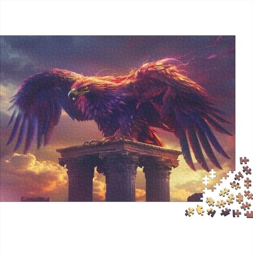 Adler Puzzle 1000 Teile Puzzle Für Erwachsene Und Kinder Ab 14 Jahren Puzzel 1000pcs (75x50cm) von MQBDEUAOP
