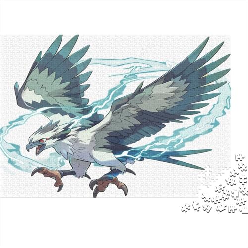 Adler Puzzlespiel 1000 Teile Erwachsene -Puzzle 1000 Stück Spiel Puzzles Für Erwachsene Kinder Puzzle Erwachsenen Puzzlespiel Puzzel 1000pcs (75x50cm) von MQBDEUAOP