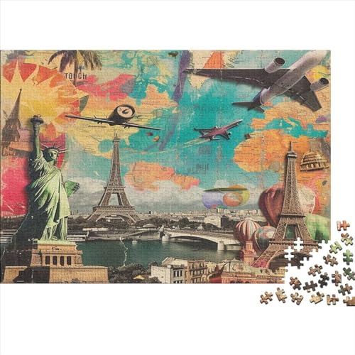 Architektonische Beschilderung Puzzle 1000 Teile Puzzle Für Erwachsene Und Kinder Ab 14 Jahren,Puzzlespiel Erwachsenen Puzzlespiel Puzzel 1000pcs (75x50cm) von MQBDEUAOP