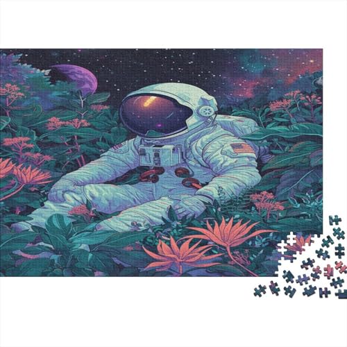 Astronaut Puzzle 1000 Teile Erwachsene Puzzles Für Erwachsene Klassische Puzzles 1000 Teile Erwachsene Puzzlespiel Schwer Pädagogisches Spielzeug Erwachsene Kinder Puzzel 1000pcs (75x50cm) von MQBDEUAOP