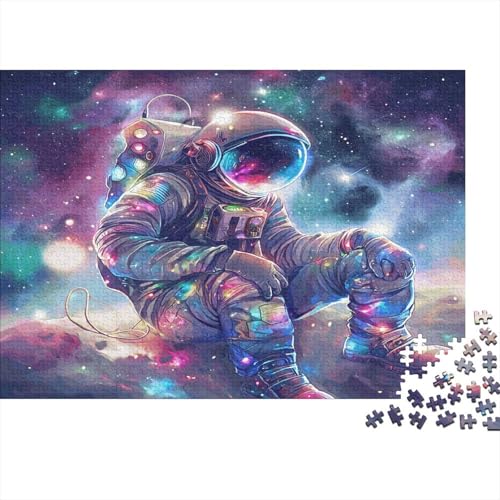 Astronaut Puzzle 1000 Teile Puzzle Für Erwachsene Und Kinder Ab 14 Jahren Puzzel 1000pcs (75x50cm) von MQBDEUAOP