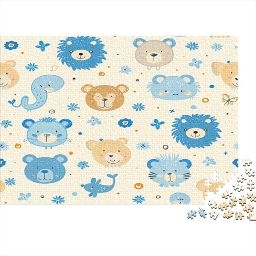 Bär Puzzlespiel 1000 Teile Puzzle Für Erwachsene Und Kinder Ab 14 Jahren, Puzzle-Motiv Erwachsenen Puzzlespiel Puzzel 1000pcs (75x50cm) von MQBDEUAOP