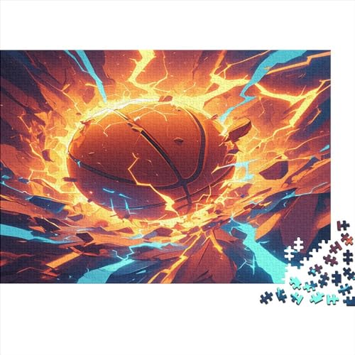 Basketball Puzzle 1000 Teile Puzzle Für Erwachsene Und Kinder Ab 14 Jahren Puzzel 1000pcs (75x50cm) von MQBDEUAOP
