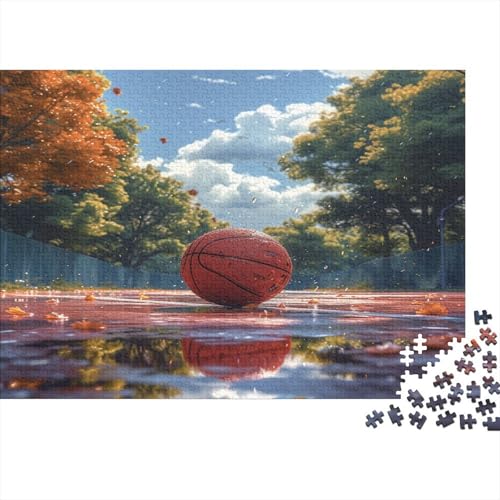 Basketball Puzzle 1000 Teile Puzzle Für Erwachsene Und Kinder Ab 14 Jahren Puzzel 1000pcs (75x50cm) von MQBDEUAOP