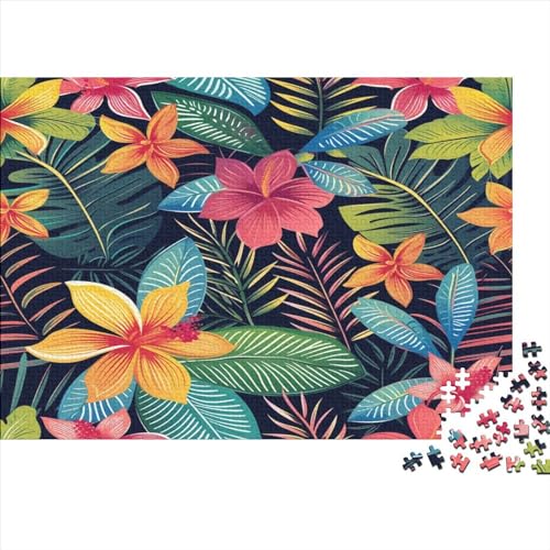 Blume Puzzle 1000 Teile Für Erwachsene Und Kinder Ab 14 Jahrenfür Stressabbauer Puzzlespiel Erwachsenen Puzzlespiel Puzzel 1000pcs (75x50cm) von MQBDEUAOP
