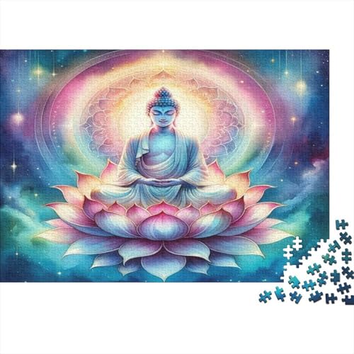 Buddha Statue Puzzle 1000 Teile Puzzle Für Erwachsene Und Kinder Ab 14 Jahren Puzzel 1000pcs (75x50cm) von MQBDEUAOP