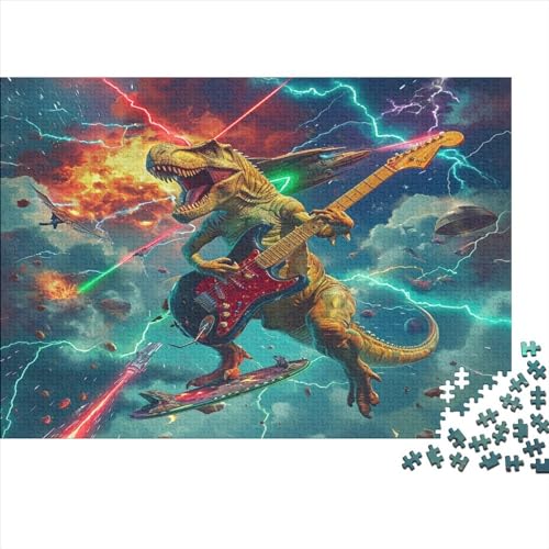 Dinosaurier Puzzlespiel 1000 Teile Puzzles Für Erwachsene Lernspiel Herausforderung Spielzeug 1000 Teile Puzzles Für Erwachsene Kinder Erwachsenen Puzzlespiel Puzzel 1000pcs (75x50cm) von MQBDEUAOP