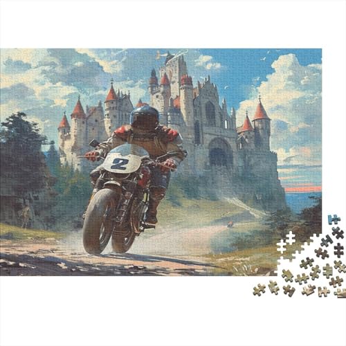 Dirt Bike Puzzlespiel 1000 Teile Erwachsene -Puzzle 1000 Stück Spiel Puzzles Für Erwachsene Kinder Puzzle Erwachsenen Puzzlespiel Puzzel 1000pcs (75x50cm) von MQBDEUAOP