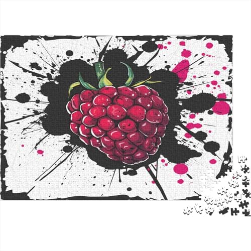 Erdbeeren Puzzle 1000 Teile Puzzle Für Erwachsene Und Kinder Ab 14 Jahren Puzzel 1000pcs (75x50cm) von MQBDEUAOP