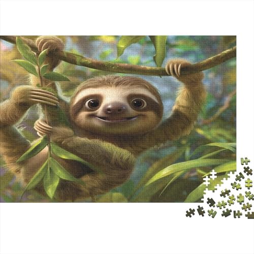 Faultier Puzzlespiel 1000 Teile Puzzle Für Erwachsene Und Kinder Ab 14 Jahren, Puzzle Erwachsenen Puzzlespi Puzzel 1000pcs (75x50cm) von MQBDEUAOP