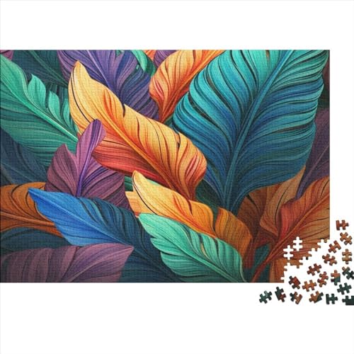 Feder Puzzle 1000 Teile Puzzle Für Erwachsene Und Kinder Ab 14 Jahren Puzzel 1000pcs (75x50cm) von MQBDEUAOP