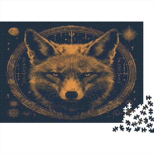 Fuchs Puzzle 1000 Teile Puzzle Für Erwachsene Und Kinder Ab 14 Jahren Puzzel 1000pcs (75x50cm) von MQBDEUAOP