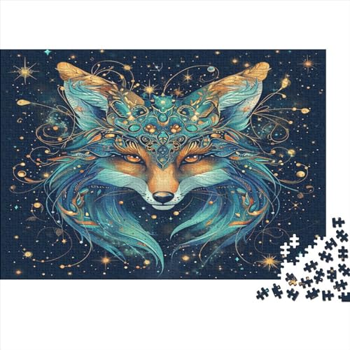 Fuchs Puzzlespiel 1000 Teile Erwachsene -Puzzle 1000 Stück Spiel Puzzles Für Erwachsene Kinder Puzzle Erwachsenen Puzzlespiel Puzzel 1000pcs (75x50cm) von MQBDEUAOP