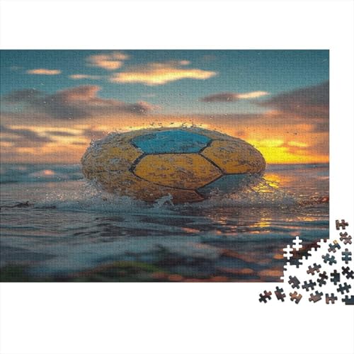 Fußball Puzzle 1000 Teile Puzzle Für Erwachsene Und Kinder Ab 14 Jahren Puzzel 1000pcs (75x50cm) von MQBDEUAOP
