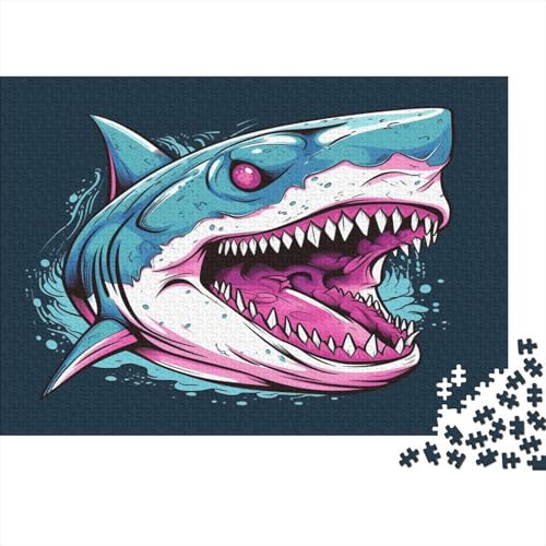 Hai Puzzle 1000 Teile Puzzle Für Erwachsene Und Kinder Ab 14 Jahren Puzzel 1000pcs (75x50cm) von MQBDEUAOP
