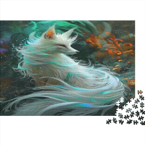 Jungle Fuchs Puzzlespiel 1000 Teile Erwachsene -Puzzle 1000 Stück Spiel Puzzles Für Erwachsene Kinder Puzzle Erwachsenen Puzzlespiel Puzzel 1000pcs (75x50cm) von MQBDEUAOP