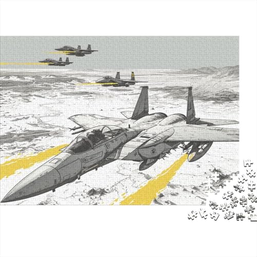 Kämpfer Luftfahrzeuge Puzzlespiel 1000 Teile Puzzles Für Erwachsene Lernspiel Herausforderung Spielzeug 1000 Teile Puzzles Für Erwachsene Kinder Erwachsenen Puzzlespiel Puzzel 1000pcs (75x50cm) von MQBDEUAOP