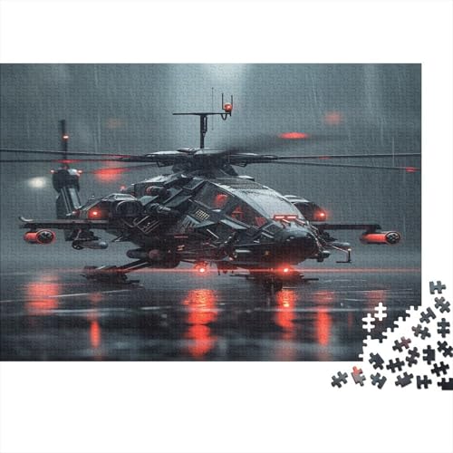 Kampfhubschrauber Puzzlespiel 1000 Teile Puzzles Für Erwachsene Lernspiel Herausforderung Spielzeug 1000 Teile Puzzles Für Erwachsene Kinder Erwachsenen Puzzlespiel Puzzel 1000pcs (75x50cm) von MQBDEUAOP