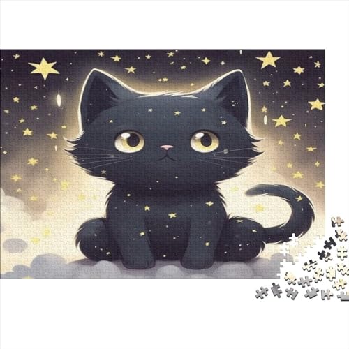 Kat Puzzle 1000 Teile Puzzle Erwachsene Schwieriges Schwer Puzzle Für Erwachsene Und Kinder Ab 14 Jahren Puzzel 1000pcs (75x50cm) von MQBDEUAOP
